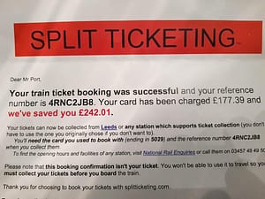 BigChange split ticketing example