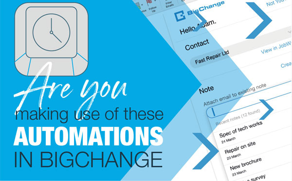 Automations in BigChange