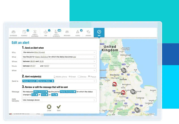 Find the location of your engineers with the JobWatch platform