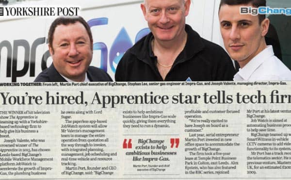 Apprentice star tells BigChange